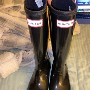 Black Hunter Boots